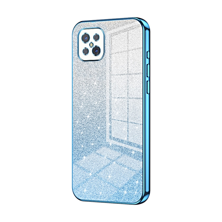 Gradient Glitter Powder Electroplated Phone Case, For OPPO A92s / Reno4 Z 5G, For OPPO A72 5G / A73 5G, For OPPO Reno4 SE, For OPPO Reno3 5G / Find X2 Lite, For OPPO Reno4, For OPPO Reno4 Pro