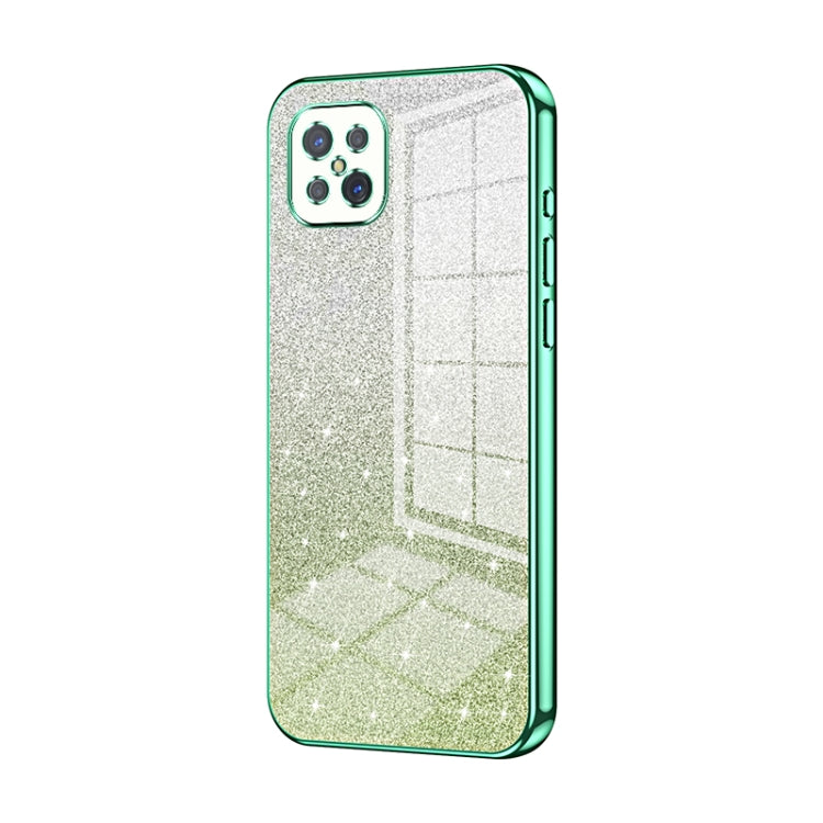 Gradient Glitter Powder Electroplated Phone Case, For OPPO A92s / Reno4 Z 5G, For OPPO A72 5G / A73 5G, For OPPO Reno4 SE, For OPPO Reno3 5G / Find X2 Lite, For OPPO Reno4, For OPPO Reno4 Pro