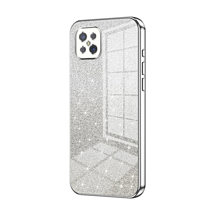 Gradient Glitter Powder Electroplated Phone Case, For OPPO A92s / Reno4 Z 5G, For OPPO A72 5G / A73 5G, For OPPO Reno4 SE, For OPPO Reno3 5G / Find X2 Lite, For OPPO Reno4, For OPPO Reno4 Pro