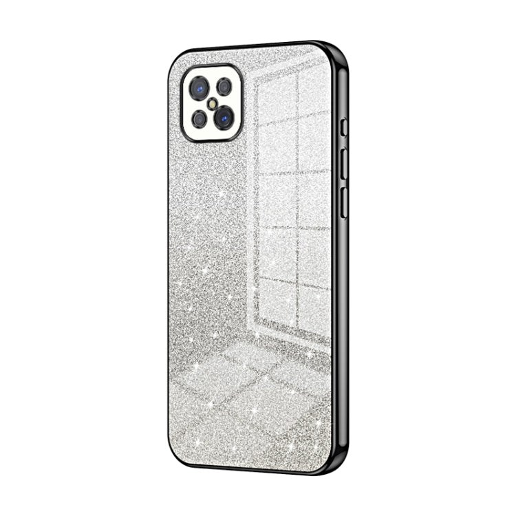 Gradient Glitter Powder Electroplated Phone Case, For OPPO A92s / Reno4 Z 5G, For OPPO A72 5G / A73 5G, For OPPO Reno4 SE, For OPPO Reno3 5G / Find X2 Lite, For OPPO Reno4, For OPPO Reno4 Pro