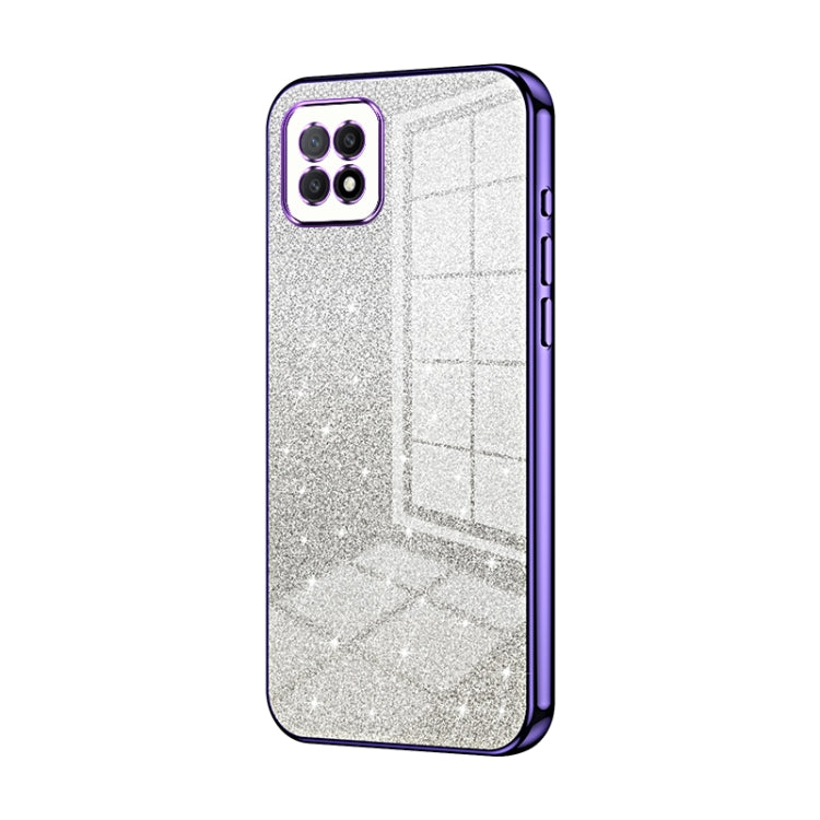 Gradient Glitter Powder Electroplated Phone Case, For OPPO A92s / Reno4 Z 5G, For OPPO A72 5G / A73 5G, For OPPO Reno4 SE, For OPPO Reno3 5G / Find X2 Lite, For OPPO Reno4, For OPPO Reno4 Pro