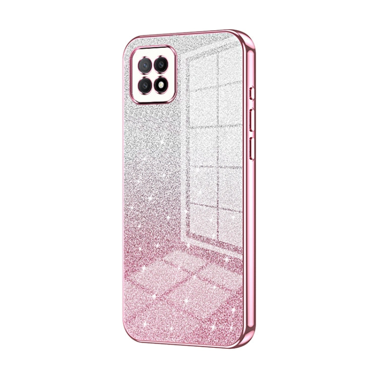 Gradient Glitter Powder Electroplated Phone Case, For OPPO A92s / Reno4 Z 5G, For OPPO A72 5G / A73 5G, For OPPO Reno4 SE, For OPPO Reno3 5G / Find X2 Lite, For OPPO Reno4, For OPPO Reno4 Pro