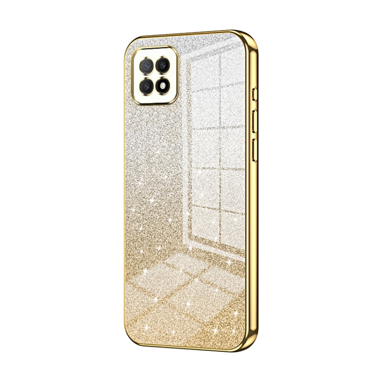 Gradient Glitter Powder Electroplated Phone Case, For OPPO A92s / Reno4 Z 5G, For OPPO A72 5G / A73 5G, For OPPO Reno4 SE, For OPPO Reno3 5G / Find X2 Lite, For OPPO Reno4, For OPPO Reno4 Pro