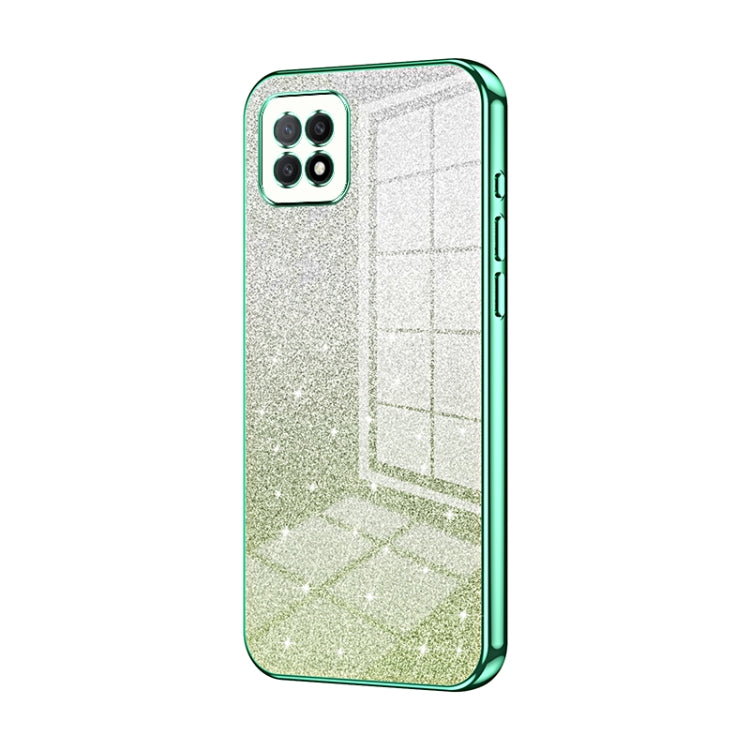 Gradient Glitter Powder Electroplated Phone Case, For OPPO A92s / Reno4 Z 5G, For OPPO A72 5G / A73 5G, For OPPO Reno4 SE, For OPPO Reno3 5G / Find X2 Lite, For OPPO Reno4, For OPPO Reno4 Pro