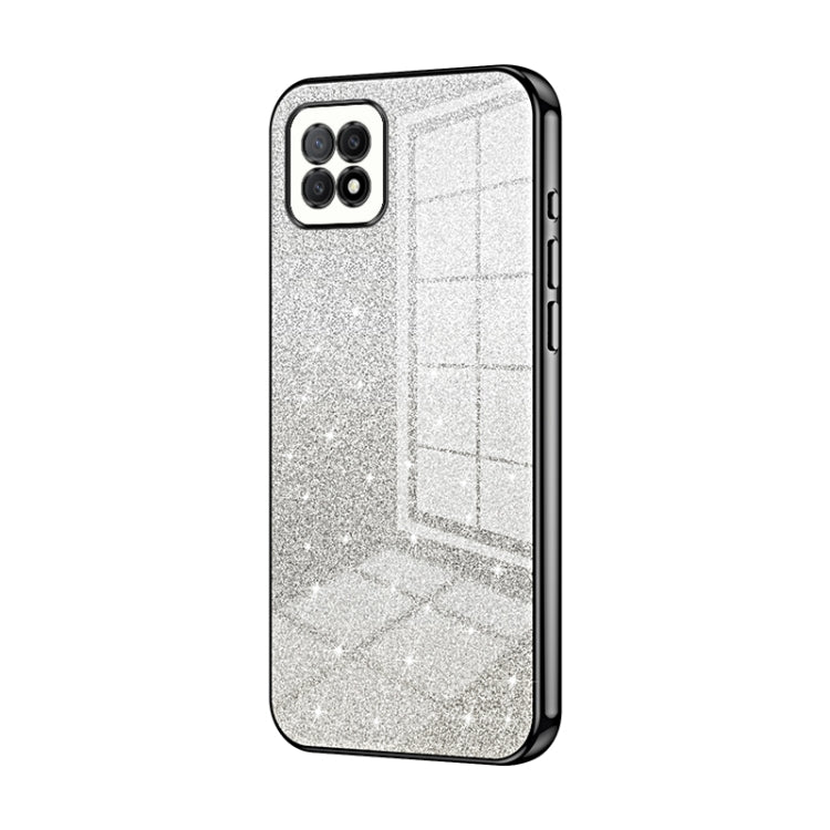 Gradient Glitter Powder Electroplated Phone Case, For OPPO A92s / Reno4 Z 5G, For OPPO A72 5G / A73 5G, For OPPO Reno4 SE, For OPPO Reno3 5G / Find X2 Lite, For OPPO Reno4, For OPPO Reno4 Pro