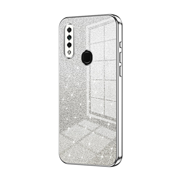 Gradient Glitter Powder Electroplated Phone Case, For OPPO A52 / A72 / A92, For OPPO Reno3 4G / F15 / A91, For OPPO Reno3 Pro, For OPPO A8 / A31 2020, For OPPO A91, For OPPO Reno2 Z / Reno2 F