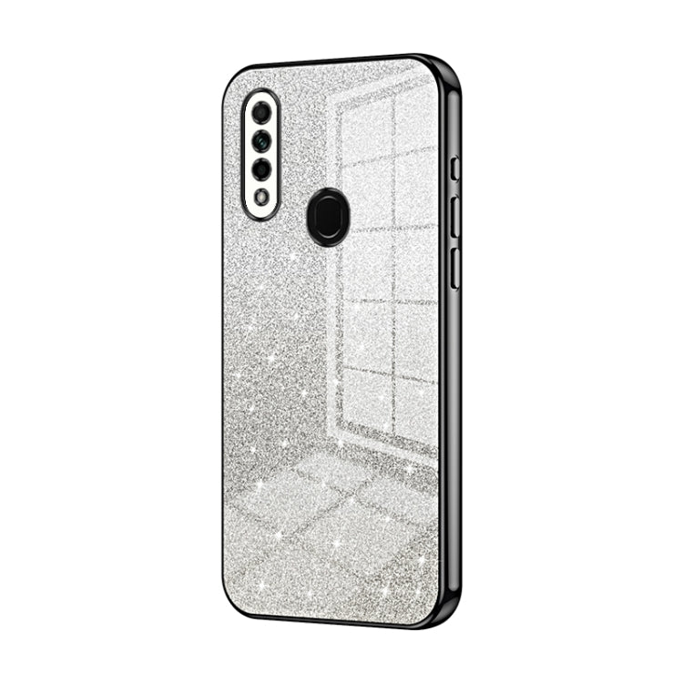 Gradient Glitter Powder Electroplated Phone Case, For OPPO A52 / A72 / A92, For OPPO Reno3 4G / F15 / A91, For OPPO Reno3 Pro, For OPPO A8 / A31 2020, For OPPO A91, For OPPO Reno2 Z / Reno2 F