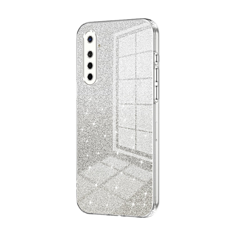 Gradient Glitter Powder Electroplated Phone Case, For OPPO K5 / Realme XT/XT 730G, For OPPO A11x / A9 2020, For OPPO Reno2