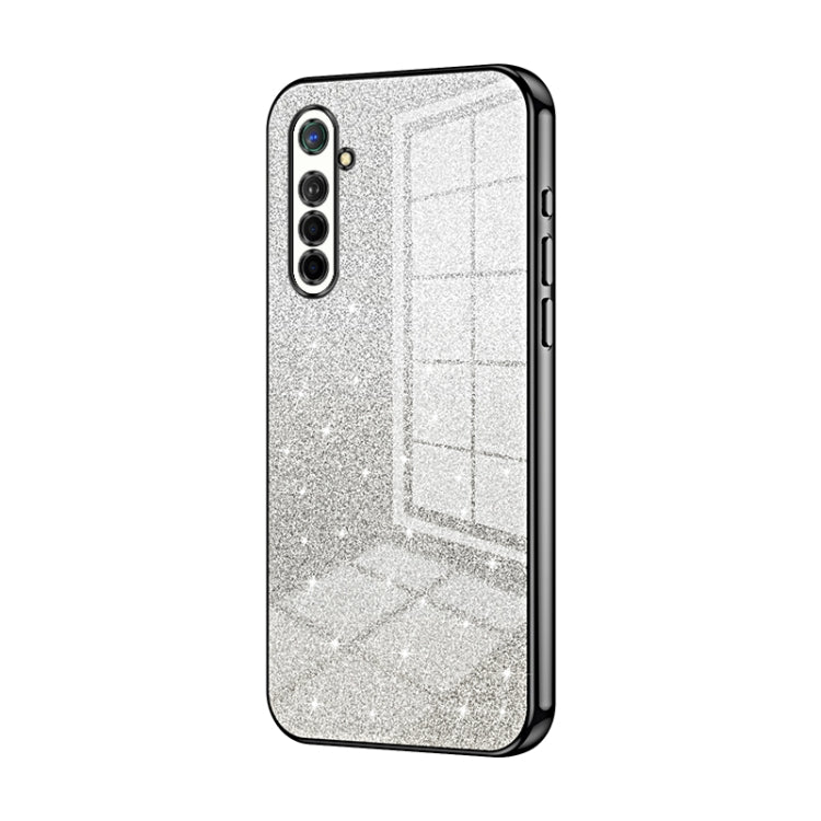 Gradient Glitter Powder Electroplated Phone Case, For OPPO K5 / Realme XT/XT 730G, For OPPO A11x / A9 2020, For OPPO Reno2