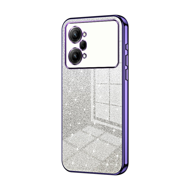 Gradient Glitter Powder Electroplated Phone Case, For OPPO Reno8, For OPPO Reno6 Pro+, For OPPO K10 Pro, For OPPO A57 5G, For OPPO Find X5 Pro, For OPPO Find X5