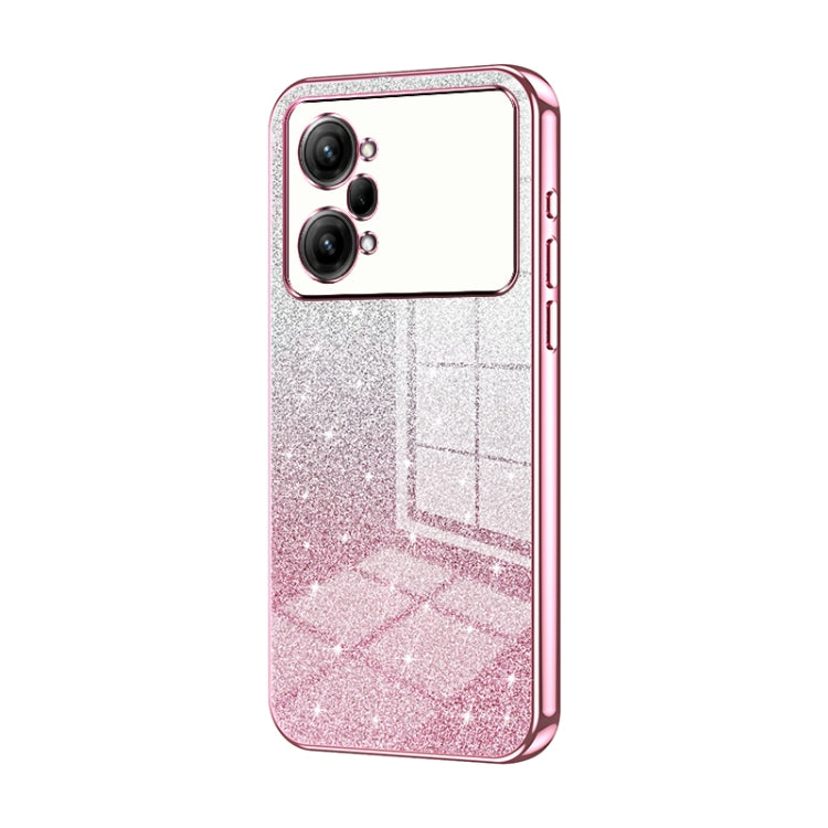 Gradient Glitter Powder Electroplated Phone Case, For OPPO Reno8, For OPPO Reno6 Pro+, For OPPO K10 Pro, For OPPO A57 5G, For OPPO Find X5 Pro, For OPPO Find X5