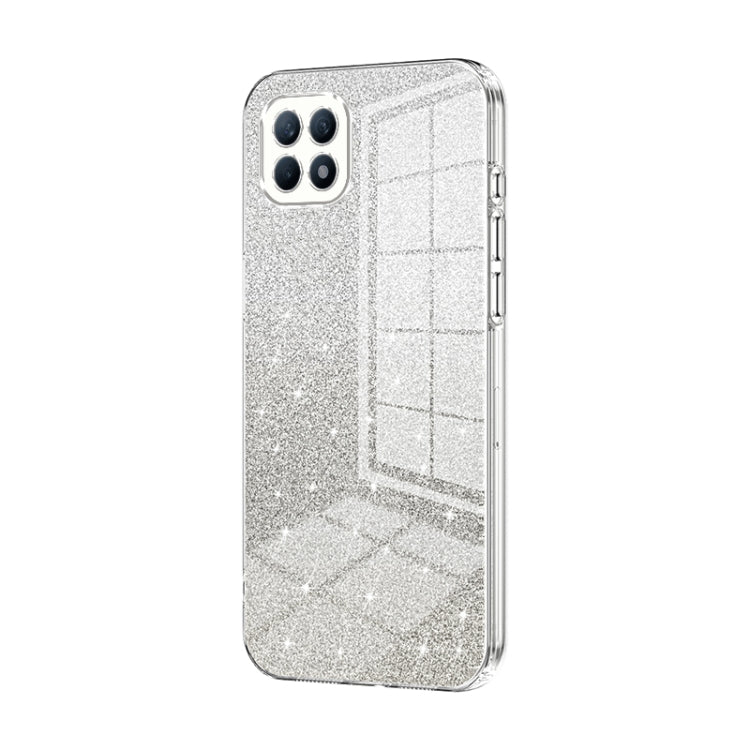 Gradient Glitter Powder Electroplated Phone Case, For OPPO A92s / Reno4 Z 5G, For OPPO A72 5G / A73 5G, For OPPO Reno4 SE, For OPPO Reno3 5G / Find X2 Lite, For OPPO Reno4, For OPPO Reno4 Pro