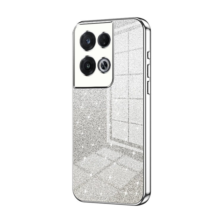 Gradient Glitter Powder Electroplated Phone Case, For OPPO Reno9 Pro+, For OPPO A1 Pro, For OPPO A17 / A17K, For OPPO K9s / K10 Energy, For OPPO Reno8 Pro+, For OPPO Reno8 Pro
