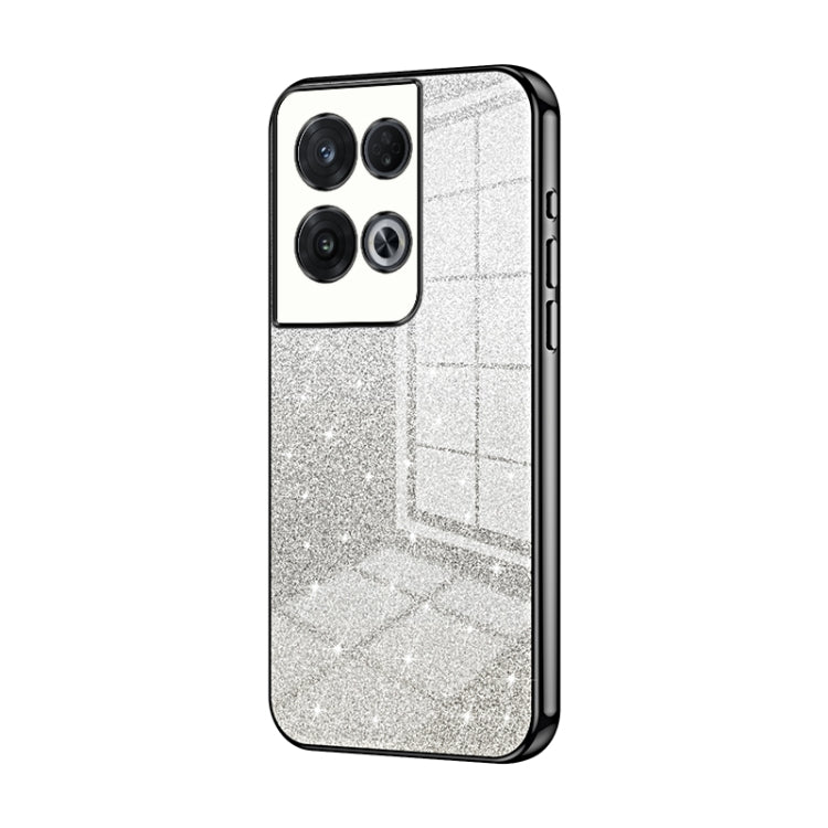 Gradient Glitter Powder Electroplated Phone Case, For OPPO Reno9 Pro+, For OPPO A1 Pro, For OPPO A17 / A17K, For OPPO K9s / K10 Energy, For OPPO Reno8 Pro+, For OPPO Reno8 Pro
