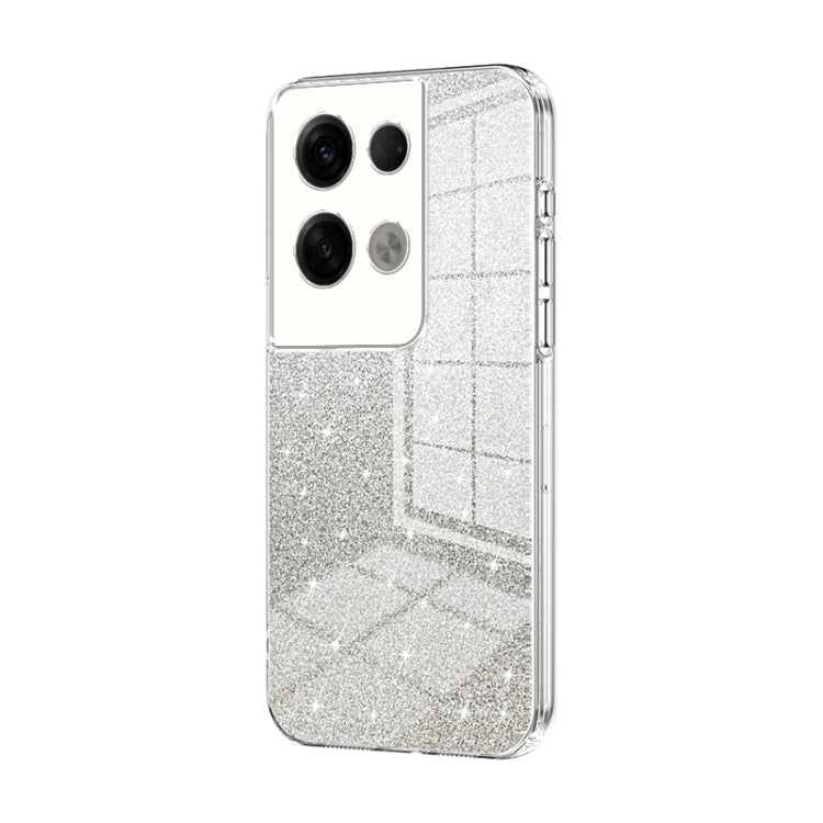 Gradient Glitter Powder Electroplated Phone Case, For OPPO Reno9 Pro+, For OPPO A1 Pro, For OPPO A17 / A17K, For OPPO K9s / K10 Energy, For OPPO Reno8 Pro+, For OPPO Reno8 Pro
