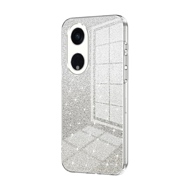 Gradient Glitter Powder Electroplated Phone Case, For OPPO Find X6 Pro, For OPPO Find X6, For OPPO Reno8 T 5G, For OPPO Reno7 Z 5G / F21 Pro 5G, For OPPO A58 5G / A58x 5G, For OPPO Reno9 / Reno9 Pro