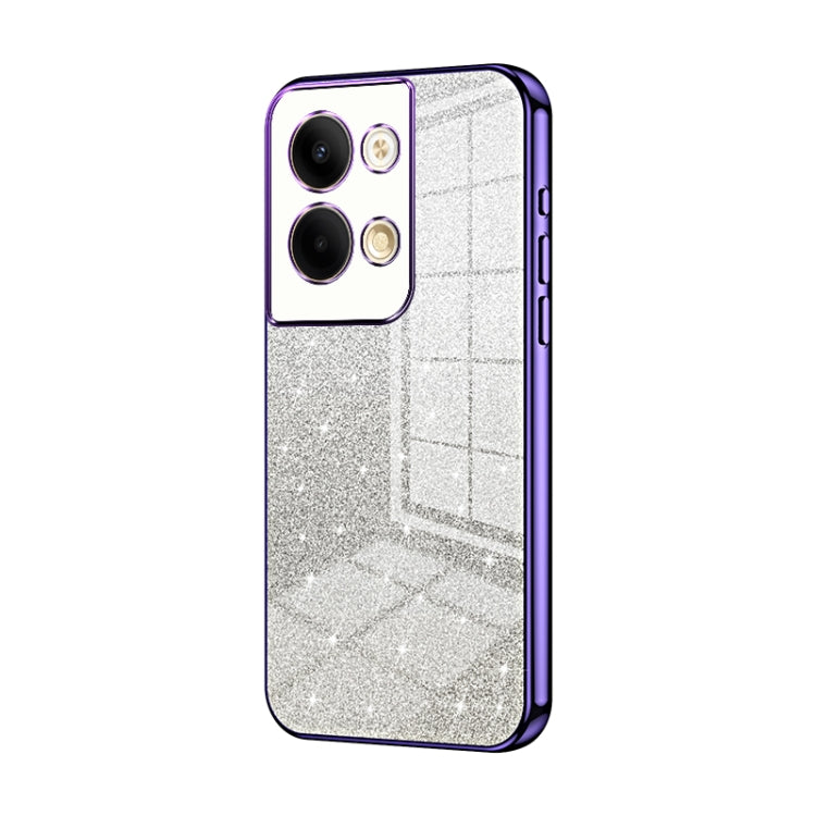 Gradient Glitter Powder Electroplated Phone Case, For OPPO Find X6 Pro, For OPPO Find X6, For OPPO Reno8 T 5G, For OPPO Reno7 Z 5G / F21 Pro 5G, For OPPO A58 5G / A58x 5G, For OPPO Reno9 / Reno9 Pro