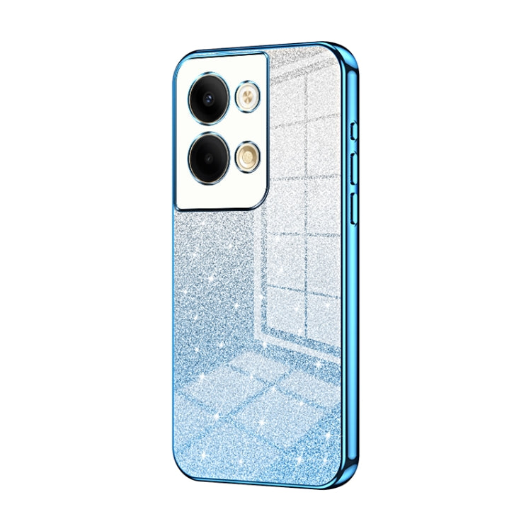 Gradient Glitter Powder Electroplated Phone Case, For OPPO Find X6 Pro, For OPPO Find X6, For OPPO Reno8 T 5G, For OPPO Reno7 Z 5G / F21 Pro 5G, For OPPO A58 5G / A58x 5G, For OPPO Reno9 / Reno9 Pro