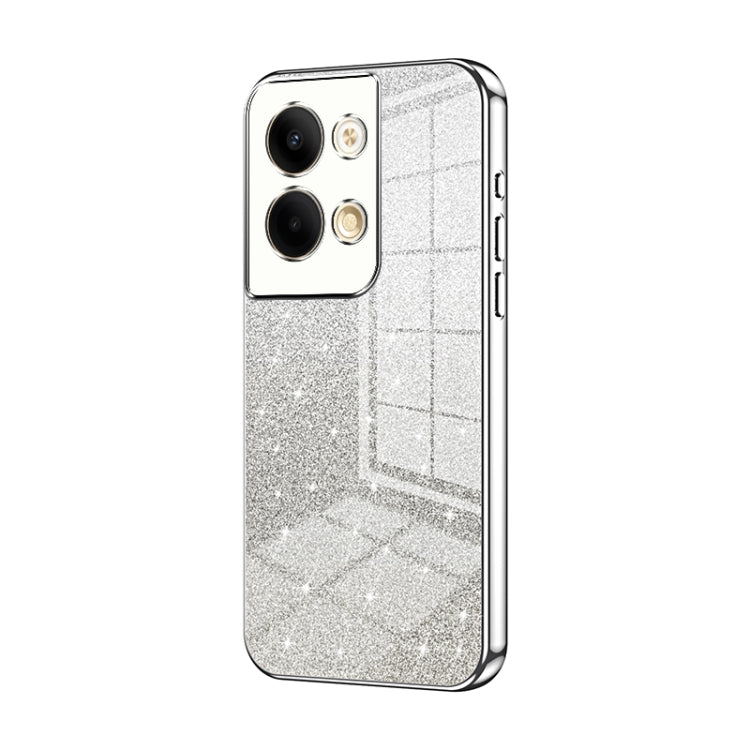 Gradient Glitter Powder Electroplated Phone Case, For OPPO Find X6 Pro, For OPPO Find X6, For OPPO Reno8 T 5G, For OPPO Reno7 Z 5G / F21 Pro 5G, For OPPO A58 5G / A58x 5G, For OPPO Reno9 / Reno9 Pro