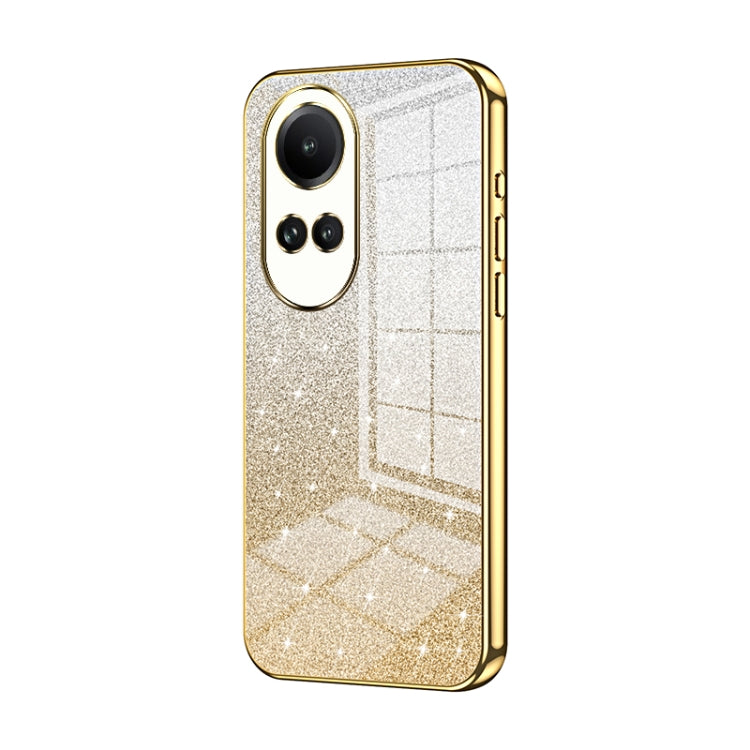 Gradient Glitter Powder Electroplated Phone Case, For OPPO A79 5G / A2, For OPPO A2m, For OPPO A2 Pro, For OPPO K11, For OPPO Reno10 / Reno10 Pro 5G Global, For OPPO Reno10 Pro+