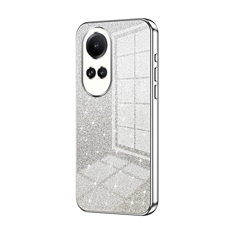 Gradient Glitter Powder Electroplated Phone Case, For OPPO A79 5G / A2, For OPPO A2m, For OPPO A2 Pro, For OPPO K11, For OPPO Reno10 / Reno10 Pro 5G Global, For OPPO Reno10 Pro+