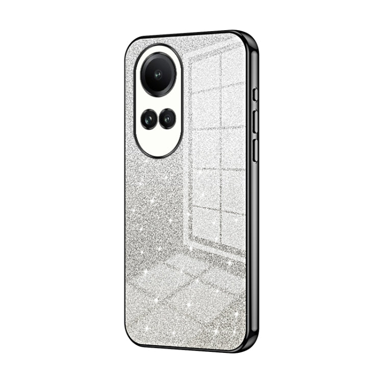 Gradient Glitter Powder Electroplated Phone Case, For OPPO A79 5G / A2, For OPPO A2m, For OPPO A2 Pro, For OPPO K11, For OPPO Reno10 / Reno10 Pro 5G Global, For OPPO Reno10 Pro+