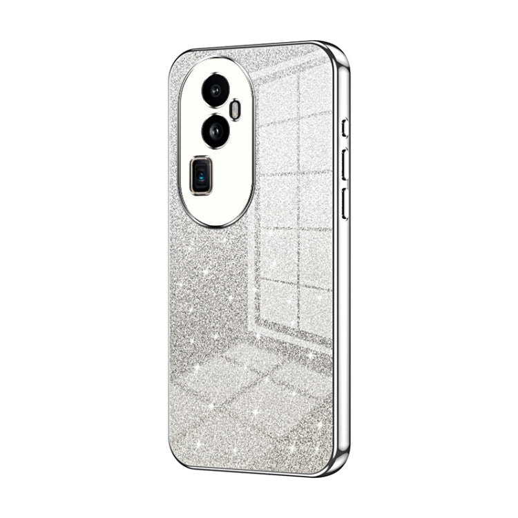 Gradient Glitter Powder Electroplated Phone Case, For OPPO A79 5G / A2, For OPPO A2m, For OPPO A2 Pro, For OPPO K11, For OPPO Reno10 / Reno10 Pro 5G Global, For OPPO Reno10 Pro+
