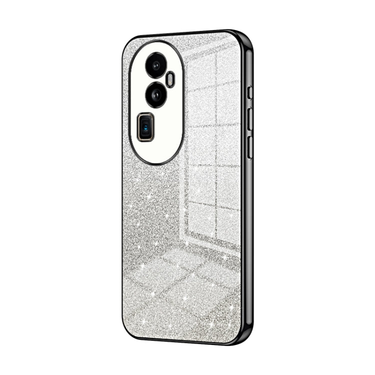 Gradient Glitter Powder Electroplated Phone Case, For OPPO A79 5G / A2, For OPPO A2m, For OPPO A2 Pro, For OPPO K11, For OPPO Reno10 / Reno10 Pro 5G Global, For OPPO Reno10 Pro+