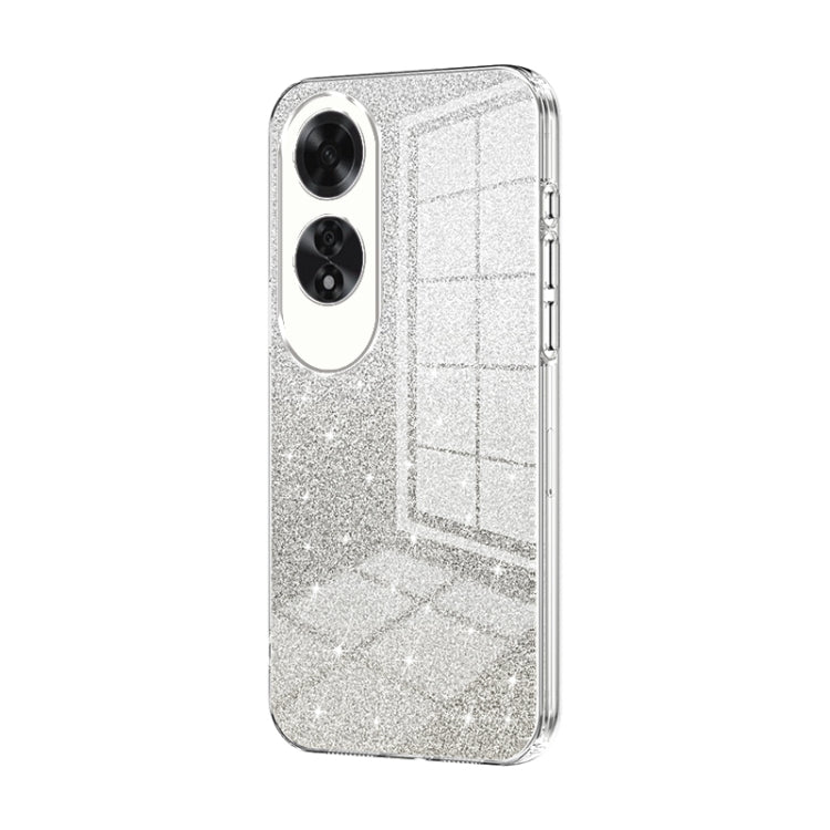 Gradient Glitter Powder Electroplated Phone Case, For OPPO A3x Global, For OPPO A3 Pro Global, For OPPO K12x, For OPPO A60, For OPPO A3 Pro, For OPPO Reno11 Global