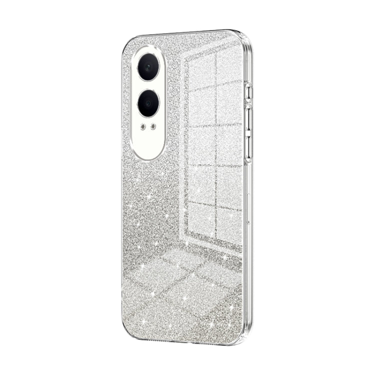 Gradient Glitter Powder Electroplated Phone Case, For OPPO A3x Global, For OPPO A3 Pro Global, For OPPO K12x, For OPPO A60, For OPPO A3 Pro, For OPPO Reno11 Global