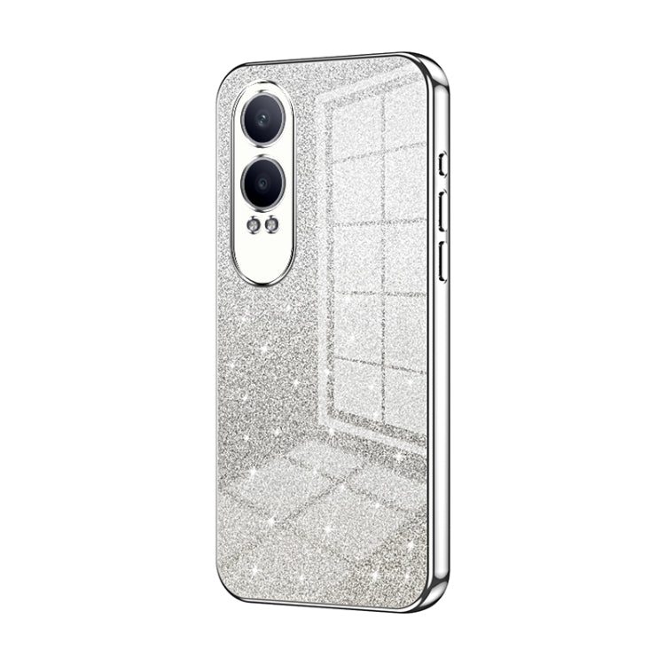 Gradient Glitter Powder Electroplated Phone Case, For OPPO A3x Global, For OPPO A3 Pro Global, For OPPO K12x, For OPPO A60, For OPPO A3 Pro, For OPPO Reno11 Global