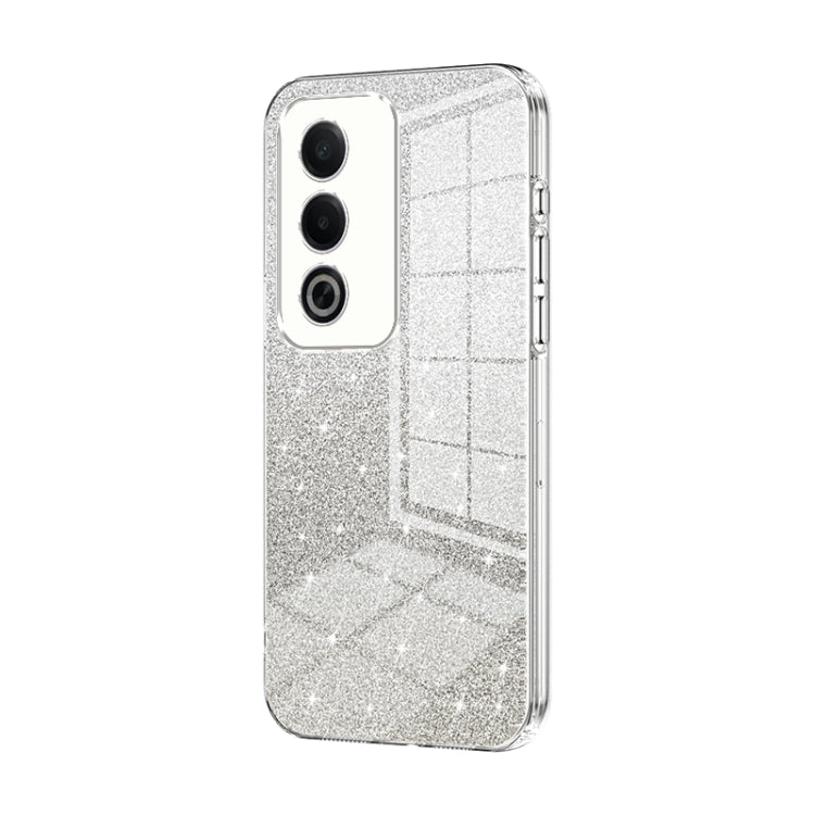 Gradient Glitter Powder Electroplated Phone Case, For OPPO A3x Global, For OPPO A3 Pro Global, For OPPO K12x, For OPPO A60, For OPPO A3 Pro, For OPPO Reno11 Global
