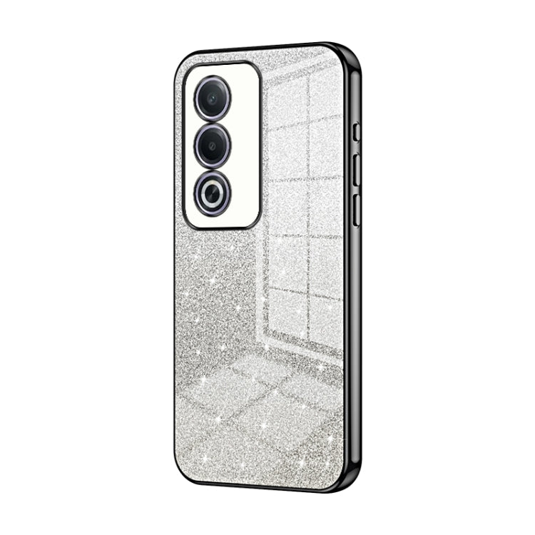 Gradient Glitter Powder Electroplated Phone Case, For OPPO A3x Global, For OPPO A3 Pro Global, For OPPO K12x, For OPPO A60, For OPPO A3 Pro, For OPPO Reno11 Global