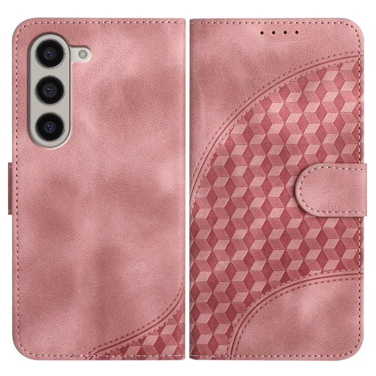 YX0060 Elephant Head Embossed Phone Leather Case with Lanyard, For Samsung Galaxy Z Fold5 5G, For Samsung Galaxy Z Flip5 5G, For Samsung Galaxy Z Fold4 5G, For Samsung Galaxy Z Flip4 5G, For Samsung Galaxy Z Flip3 5G, For Samsung Galaxy Z Fold3 5G