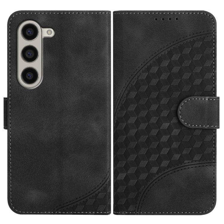 YX0060 Elephant Head Embossed Phone Leather Case with Lanyard, For Samsung Galaxy Z Fold5 5G, For Samsung Galaxy Z Flip5 5G, For Samsung Galaxy Z Fold4 5G, For Samsung Galaxy Z Flip4 5G, For Samsung Galaxy Z Flip3 5G, For Samsung Galaxy Z Fold3 5G