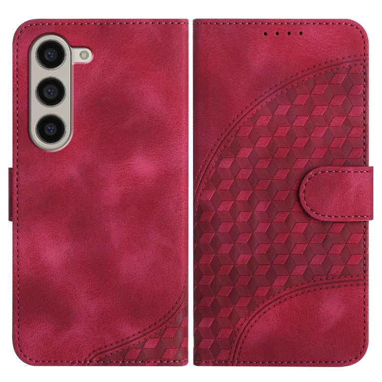 YX0060 Elephant Head Embossed Phone Leather Case with Lanyard, For Samsung Galaxy Z Fold5 5G, For Samsung Galaxy Z Flip5 5G, For Samsung Galaxy Z Fold4 5G, For Samsung Galaxy Z Flip4 5G, For Samsung Galaxy Z Flip3 5G, For Samsung Galaxy Z Fold3 5G