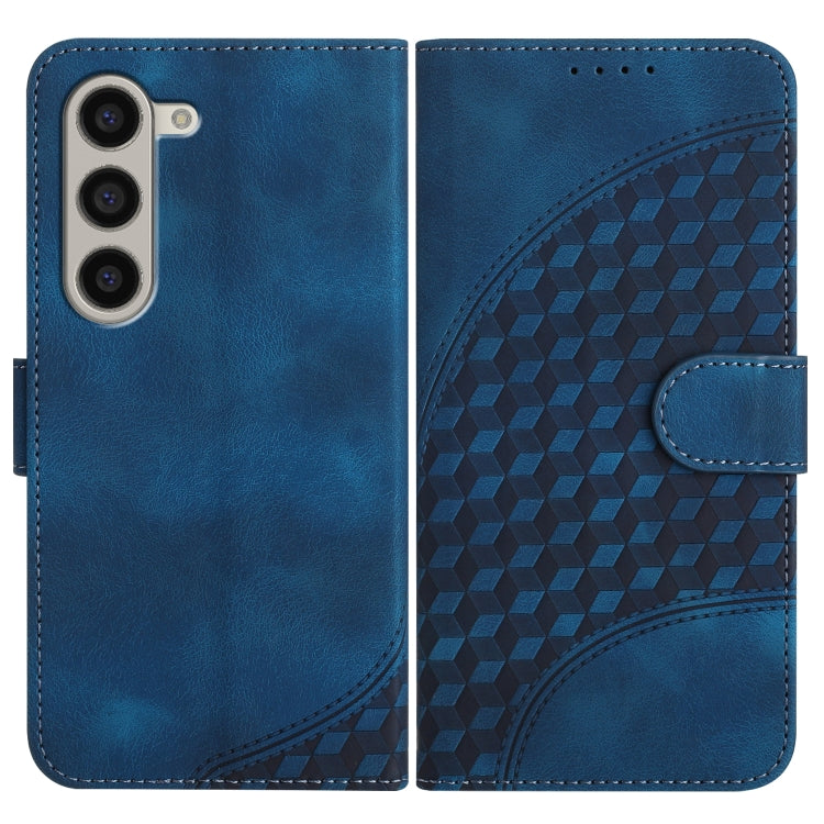 YX0060 Elephant Head Embossed Phone Leather Case with Lanyard, For Samsung Galaxy Z Fold5 5G, For Samsung Galaxy Z Flip5 5G, For Samsung Galaxy Z Fold4 5G, For Samsung Galaxy Z Flip4 5G, For Samsung Galaxy Z Flip3 5G, For Samsung Galaxy Z Fold3 5G