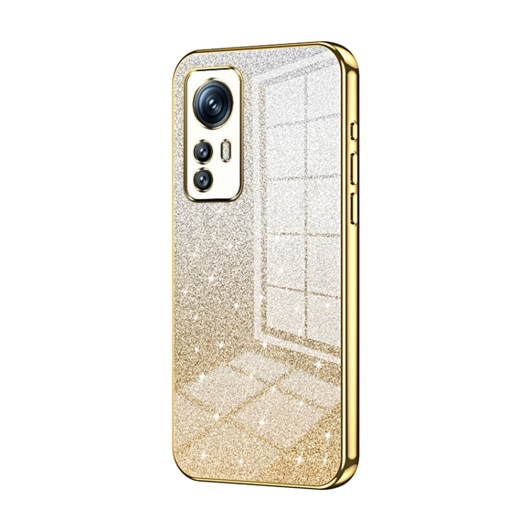 Gradient Glitter Powder Electroplated Phone Case, For Xiaomi Civi 2 / 13 Lite, For Xiaomi 13 Pro, For Xiaomi 13, For Xiaomi 12T Pro, For Xiaomi 12 Pro / 12S Pro, For Xiaomi 12S