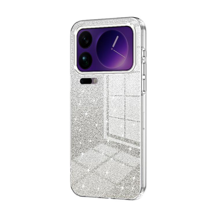 Gradient Glitter Powder Electroplated Phone Case, For Xiaomi 17 Ultra, For Xiaomi 17 Pro Max, For Xiaomi 17 Pro, For Xiaomi 17, For Xiaomi 15T Pro, For Xiaomi 15T