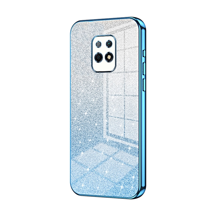 Gradient Glitter Powder Electroplated Phone Case, For Xiaomi Redmi 10X Pro 5G, For Xiaomi Redmi 10X 5G, For Xiaomi Redmi Note 9 / 10X 4G, For Xiaomi Redmi Note 8 Pro, For Xiaomi Redmi K20 / K20 Pro, For Xiaomi Redmi Note 7 / Note 7 Pro