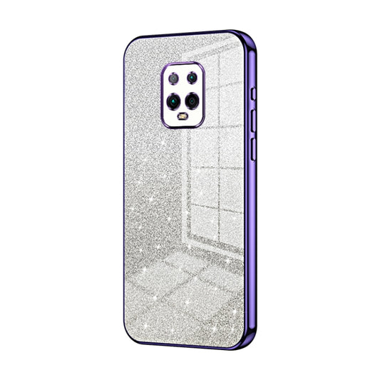 Gradient Glitter Powder Electroplated Phone Case, For Xiaomi Redmi 10X Pro 5G, For Xiaomi Redmi 10X 5G, For Xiaomi Redmi Note 9 / 10X 4G, For Xiaomi Redmi Note 8 Pro, For Xiaomi Redmi K20 / K20 Pro, For Xiaomi Redmi Note 7 / Note 7 Pro