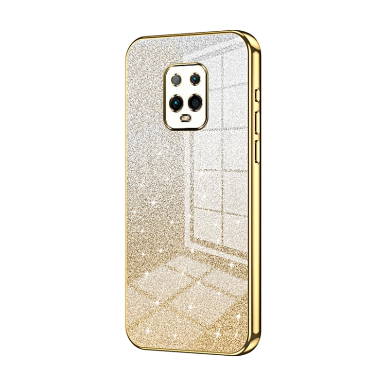 Gradient Glitter Powder Electroplated Phone Case, For Xiaomi Redmi 10X Pro 5G, For Xiaomi Redmi 10X 5G, For Xiaomi Redmi Note 9 / 10X 4G, For Xiaomi Redmi Note 8 Pro, For Xiaomi Redmi K20 / K20 Pro, For Xiaomi Redmi Note 7 / Note 7 Pro