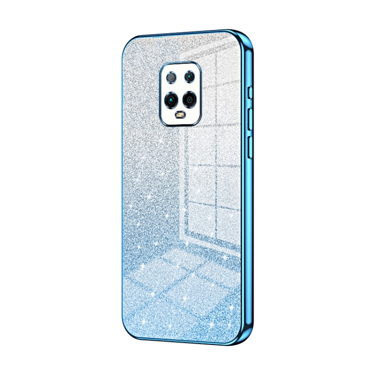 Gradient Glitter Powder Electroplated Phone Case, For Xiaomi Redmi 10X Pro 5G, For Xiaomi Redmi 10X 5G, For Xiaomi Redmi Note 9 / 10X 4G, For Xiaomi Redmi Note 8 Pro, For Xiaomi Redmi K20 / K20 Pro, For Xiaomi Redmi Note 7 / Note 7 Pro