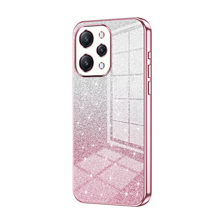 Gradient Glitter Powder Electroplated Phone Case, For Xiaomi Redmi Note 13 4G, For Xiaomi Redmi Note 13 5G, For Xiaomi Redmi Note 13 Pro+, For Xiaomi Redmi Note 13 Pro 5G, For Xiaomi Redmi K60 Ultra / Xiaomi 13T, For Xiaomi Redmi 12 / Redmi Note 12R