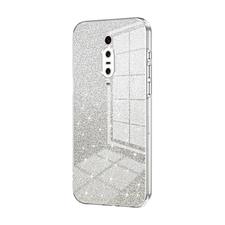Gradient Glitter Powder Electroplated Phone Case, For Xiaomi Redmi 10X Pro 5G, For Xiaomi Redmi 10X 5G, For Xiaomi Redmi Note 9 / 10X 4G, For Xiaomi Redmi Note 8 Pro, For Xiaomi Redmi K20 / K20 Pro, For Xiaomi Redmi Note 7 / Note 7 Pro