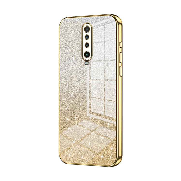 Gradient Glitter Powder Electroplated Phone Case, For Xiaomi Redmi Note 9 5G / Note 9T, For Xiaomi Redmi Note 9 Pro 5G/Mi 10T Lite, For Xiaomi Redmi Note 9 4G, For Xiaomi Redmi K30S / Mi 10T Pro 5G, For Xiaomi Redmi K30 Pro / K30 Ultra                 ...