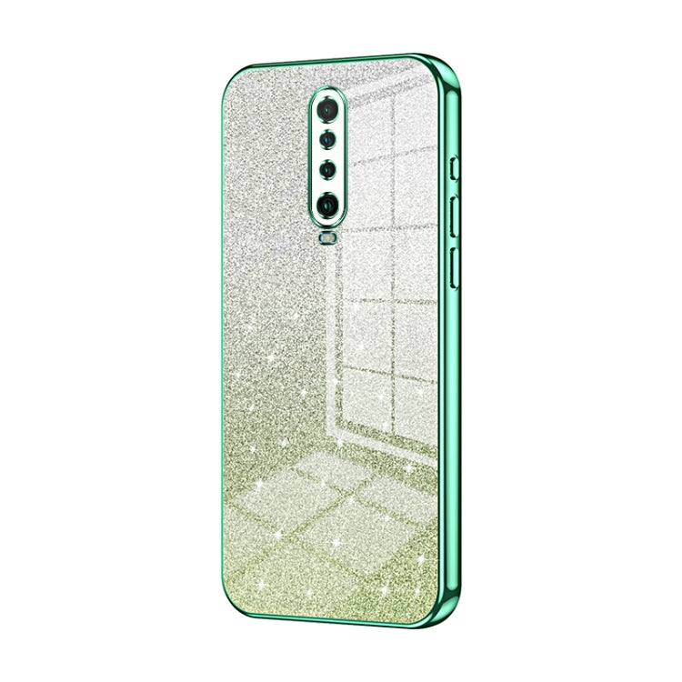 Gradient Glitter Powder Electroplated Phone Case, For Xiaomi Redmi Note 9 5G / Note 9T, For Xiaomi Redmi Note 9 Pro 5G/Mi 10T Lite, For Xiaomi Redmi Note 9 4G, For Xiaomi Redmi K30S / Mi 10T Pro 5G, For Xiaomi Redmi K30 Pro / K30 Ultra                 ...