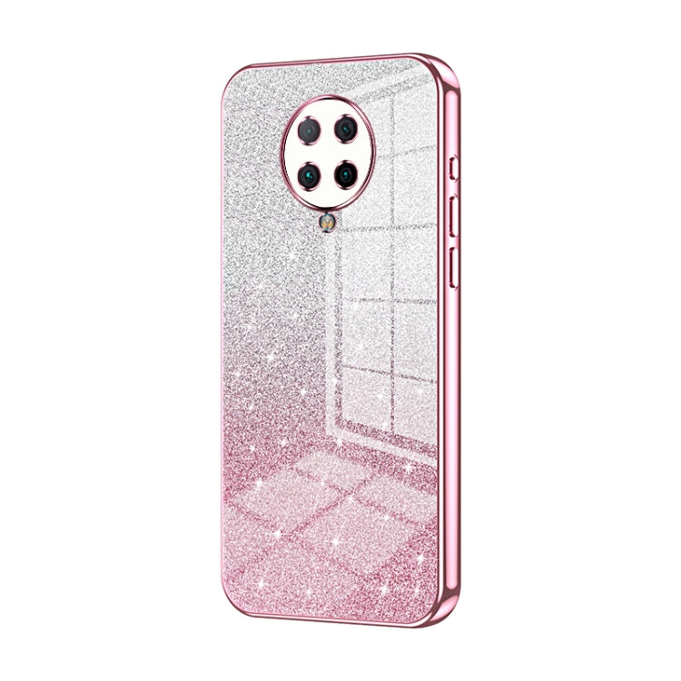 Gradient Glitter Powder Electroplated Phone Case, For Xiaomi Redmi Note 9 5G / Note 9T, For Xiaomi Redmi Note 9 Pro 5G/Mi 10T Lite, For Xiaomi Redmi Note 9 4G, For Xiaomi Redmi K30S / Mi 10T Pro 5G, For Xiaomi Redmi K30 Pro / K30 Ultra                 ...