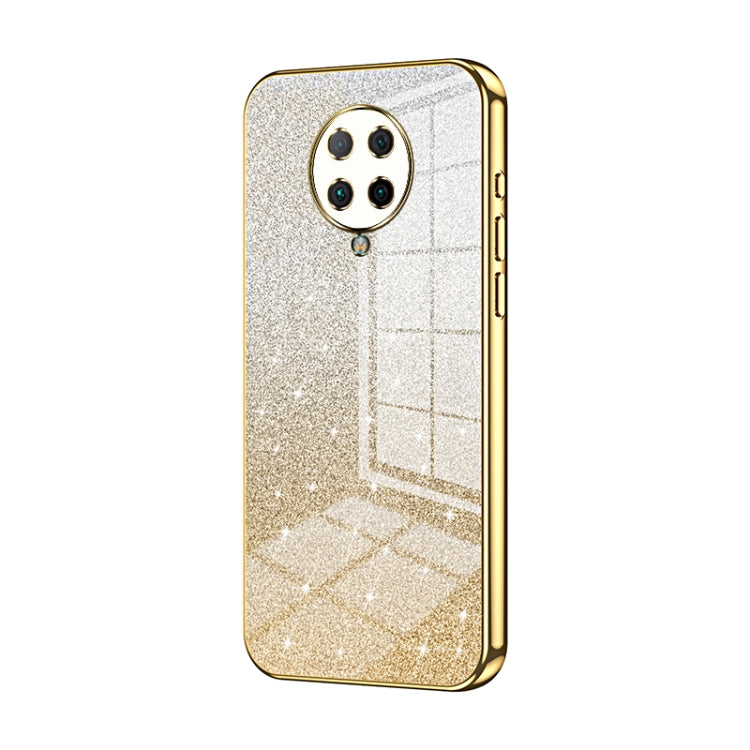 Gradient Glitter Powder Electroplated Phone Case, For Xiaomi Redmi Note 9 5G / Note 9T, For Xiaomi Redmi Note 9 Pro 5G/Mi 10T Lite, For Xiaomi Redmi Note 9 4G, For Xiaomi Redmi K30S / Mi 10T Pro 5G, For Xiaomi Redmi K30 Pro / K30 Ultra                 ...