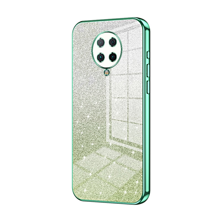 Gradient Glitter Powder Electroplated Phone Case, For Xiaomi Redmi Note 9 5G / Note 9T, For Xiaomi Redmi Note 9 Pro 5G/Mi 10T Lite, For Xiaomi Redmi Note 9 4G, For Xiaomi Redmi K30S / Mi 10T Pro 5G, For Xiaomi Redmi K30 Pro / K30 Ultra                 ...